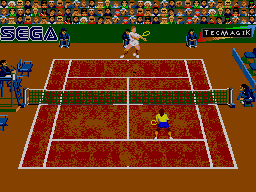 Andre Agassi Tennis screenshot 3 for Sega Game Gear